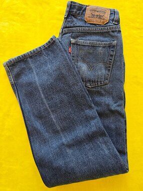 Levis 514 sizxe 12 26/26.5 Straight leg  Blue Denim